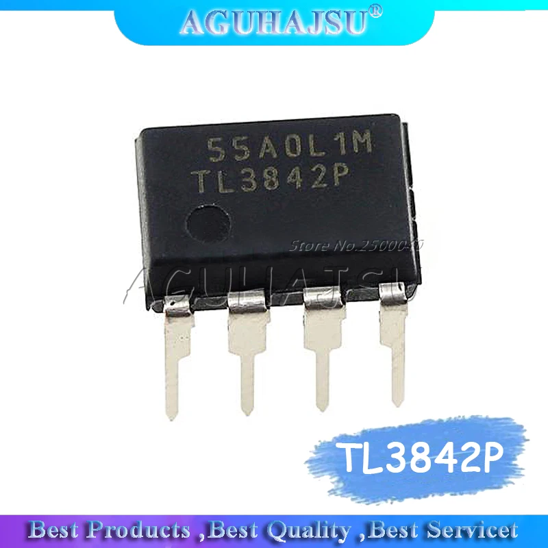 10 шт. TL3842P DIP8 TL3842 DIP-8 3842P DIP | Электронные компоненты и принадлежности