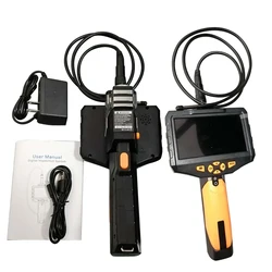 4.5inch Screen Detector Endoscope Camera Monitoring Car Repair Pipe Video Image With Lens