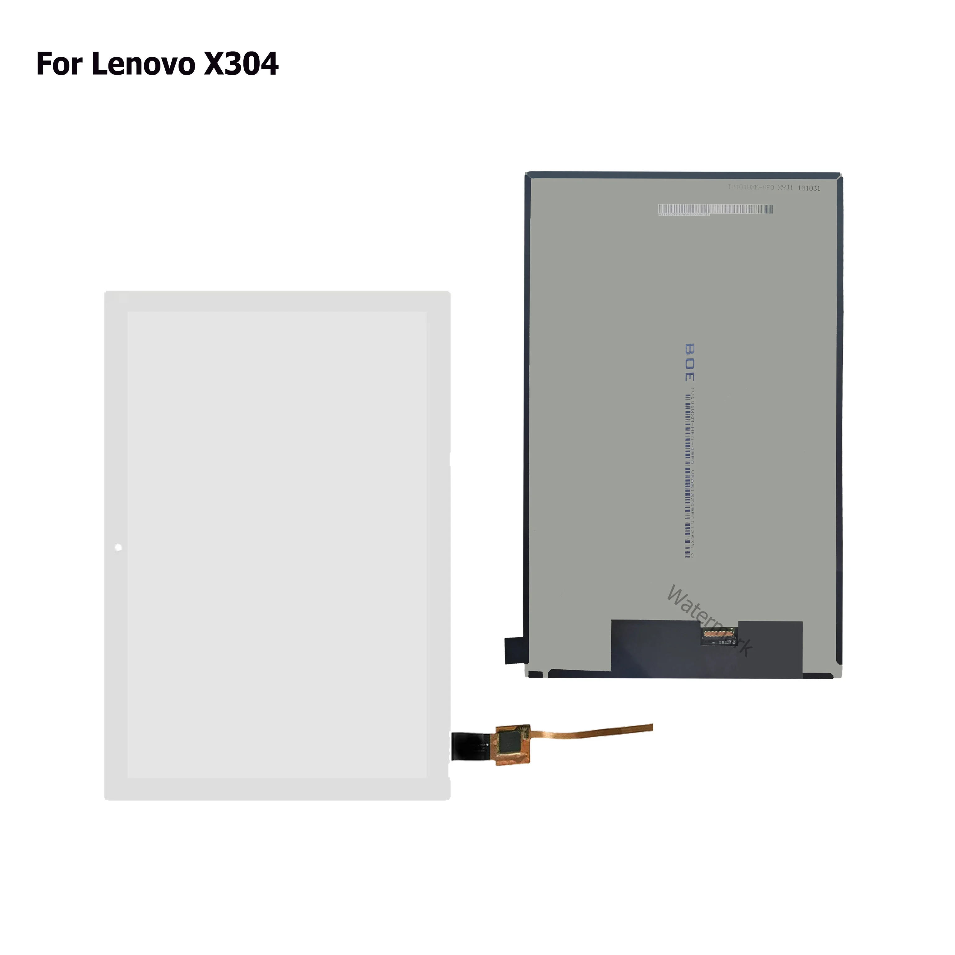 터치 스크린 패널 디지타이저 어셈블리 태블릿 디스플레이 교체, Lenovo Tab 4 TB-X304L TB-X304F TB-X304N X X304 LCD