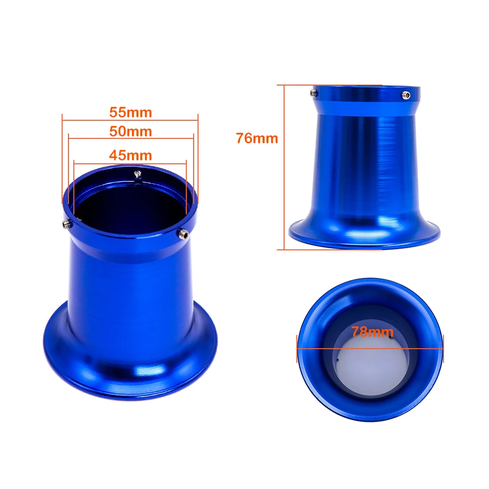 Motorcycle Carburetor Air Filter Wind Horn Cup With Mesh For Keihin OKO KOSO MIKUNI PWK 21/24/26/28/30/32/34mm PE28 PE30