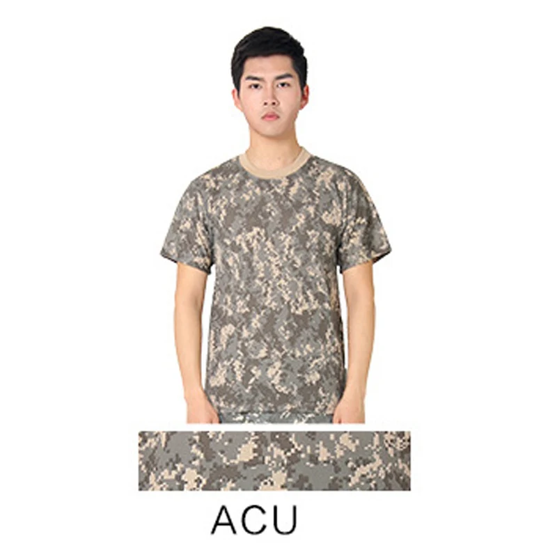 Adult Army на военную форму летняя 100% хлопковая футболка с короткими рукавами и