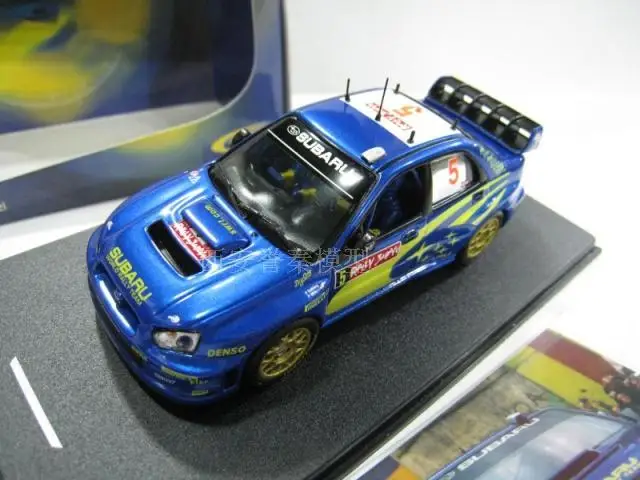 I XO 1:43 su baru WRC 5 #2005 сплав модель автомобиля литье под давлением металлические