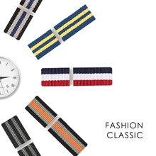 Ремешок для часов из нейлона для часов Hamilton Smart gear, ремешок для часов, браслет на запястье, замена для Tissot, стиль Nato, 19 мм, 20 мм, 21 мм, 22 мм