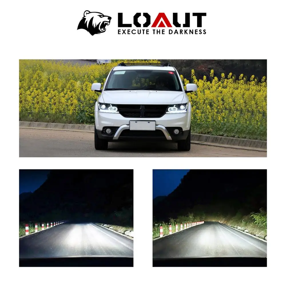 Автомобильная сборка головной лампы для Dodge Journey фары 2009- светодиодный фонарь DRL Объектив Двойной Луч Биксенон HID Q5 весь комплект