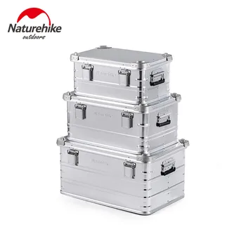 

Naturehike Aluminum Alloy Storage Outdoor Box Camping Travel Sundries Large Capacity Storage Bag Picnic 30L 50L 80L Storage Box