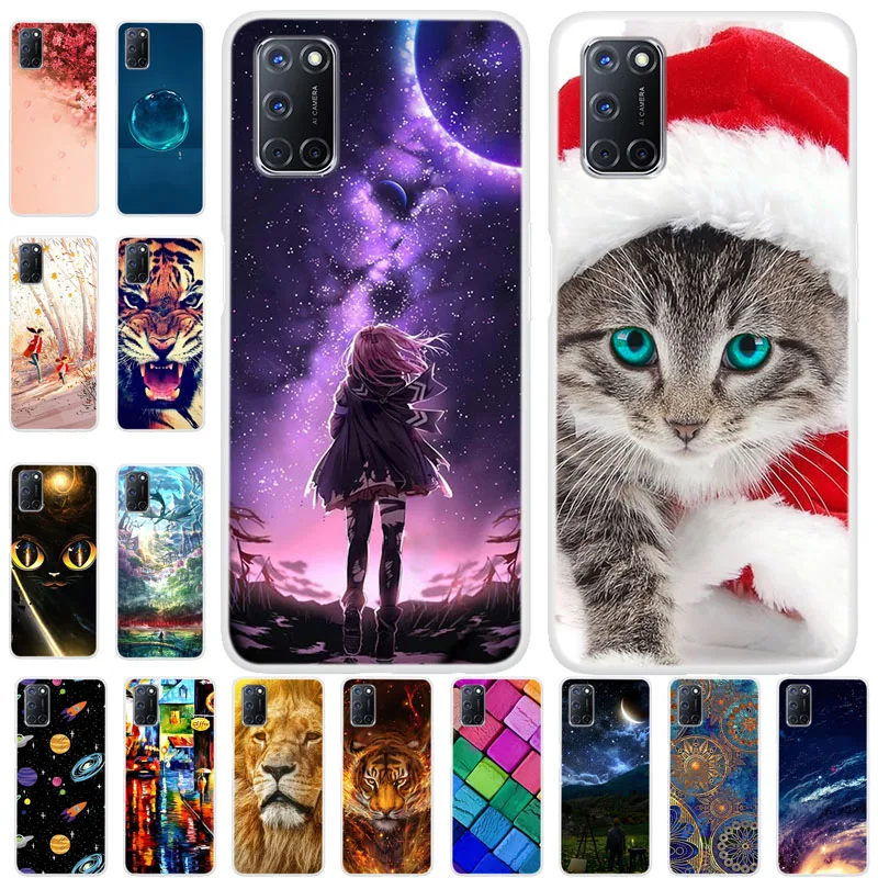 Чехол бампер для OPPO A52 мягкий силиконовый чехол из ТПУ A72 A92 S A92S Coque A 52|Бамперы| |