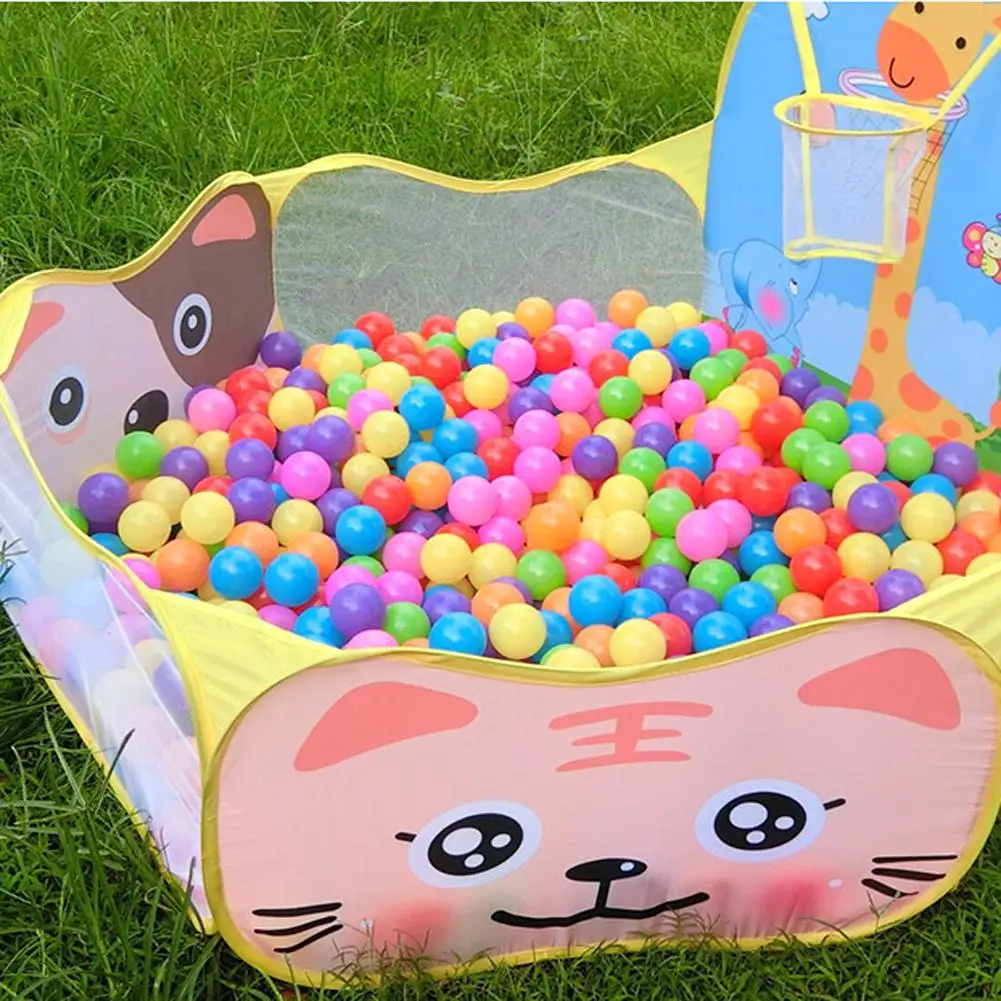 Складная мультяшная спортивная площадка на открытом воздухе детская игровая с