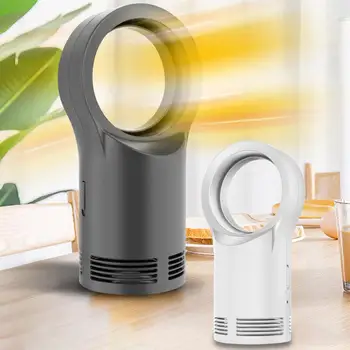 

400W-500W Bladeless Heater Fan Desktop/Table Winter Electric Warm Fan 110V/220V Space Air Blower Radiator Home Office Warmer