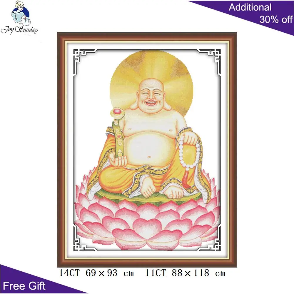 Joy Sunday Buddha Home Decoration R024 (1) (2) все время улыбаясь Maitreya Wealth Honur китайские наборы для