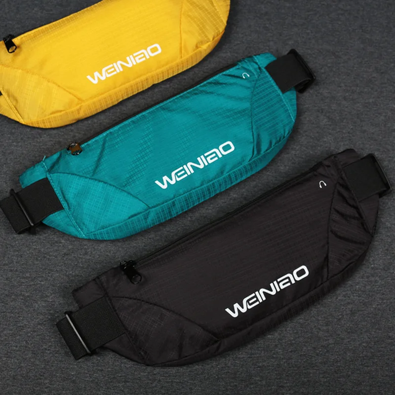De cintura bolsa impermeable bandolera correr Jogging cinturón bolsa riñonera cremallera deporte corredor bandolera bolsas para las mujeres