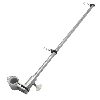

Lightweight Rustproof Stainless Steel Flagpole Grommet Kit For 22.2mm 25mm Easy Install Connecting Marine Practical Anti Wrap