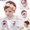 korean baby headband accessory newborn flowers headbands baby girls hair accessories DIY jewelry Children photographed photos ► Photo 2/6