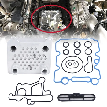 

SPEEDWOW Engine Oil Cooler Repair Kits For Ford F250 F-350 F450 F550 Super Duty Excursion E350 E-450 3C3Z,6A642 CA,904-228