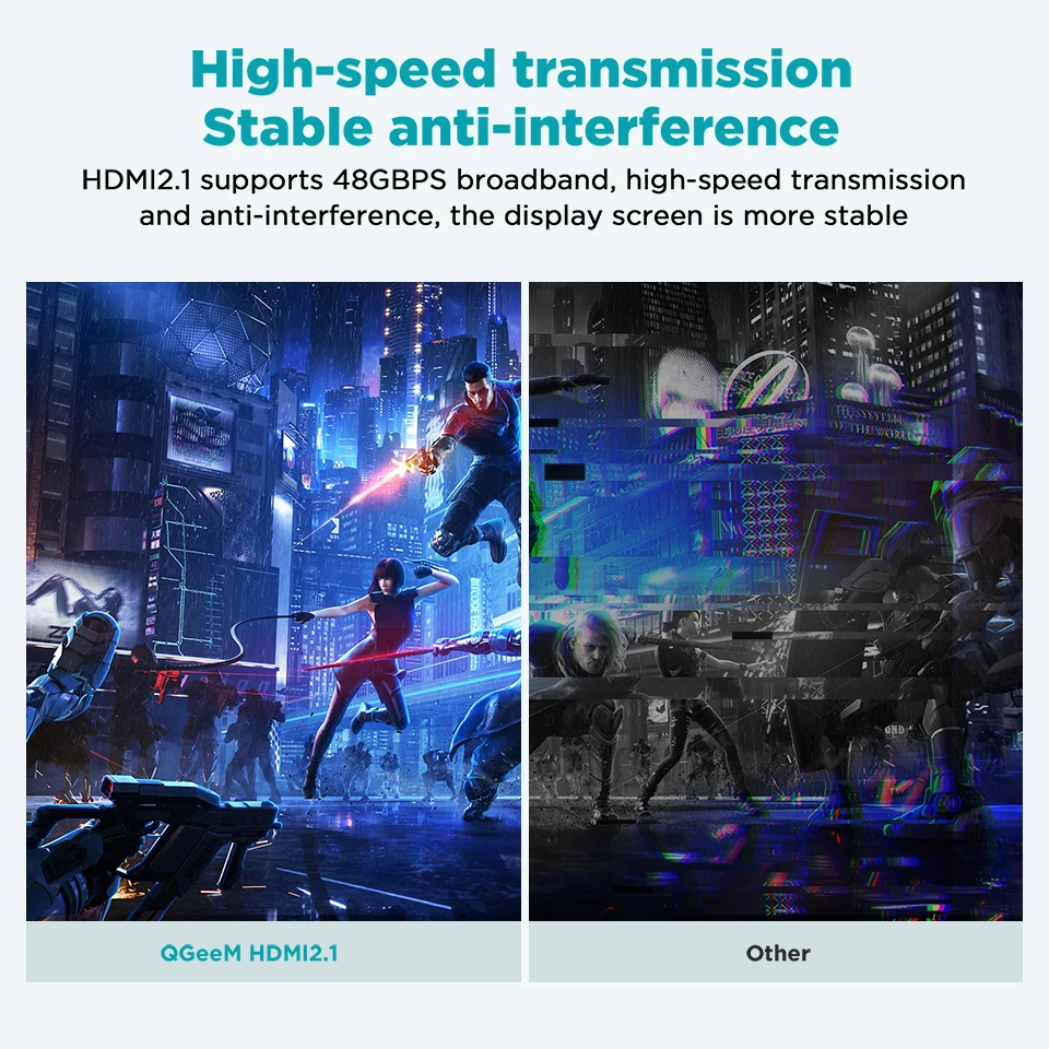 HDMI Cable 8K HDMI 2.1 Compatible Wire For Xiaomi Xbox Serries PS5 4 Chromebook Laptops 120Hz Splitter Digital Cable