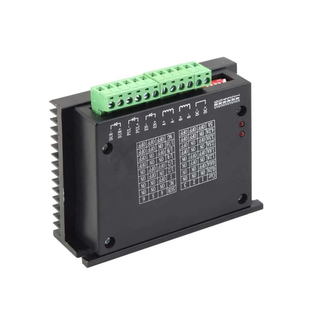 TB6600 Драйвер шагового двигателя 23 Nema 34 42/57/86 Nema17 4A DC9-40V 1 Ось шаговый двигатель с ЧПУ драйверы контроллер для 3D-принтера