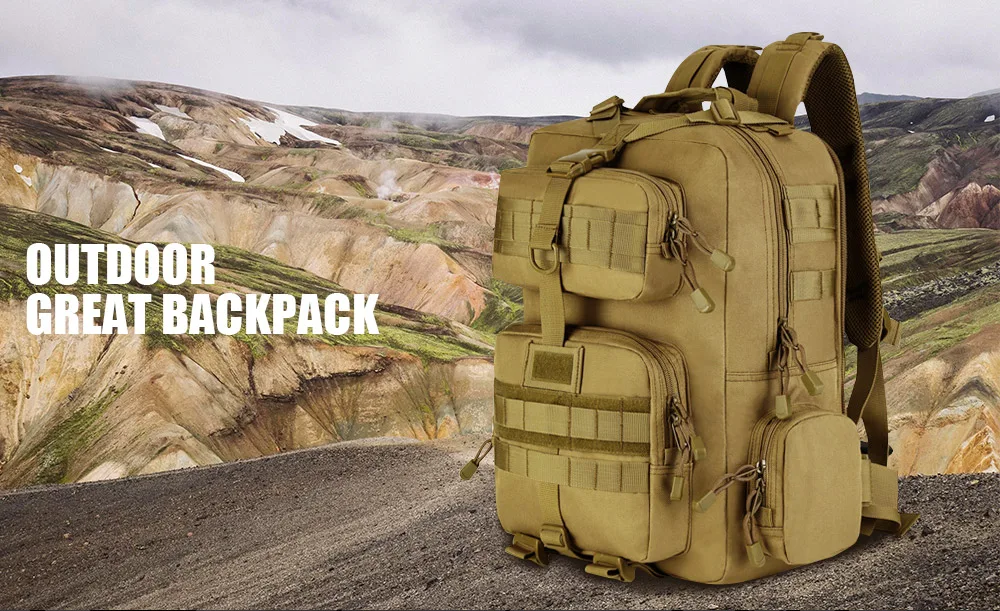 Военный армейский тактический рюкзак 30L Mochila Militar 14 дюймов ноутбук рюкзак Открытый Кемпинг Туризм камуфляжная Сумка Bolsa ttica