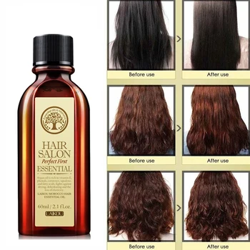 

60ml Morocco Argan Oil Haircare Essential Oil Nourish Scalp Repair Dry Damage Hair Treatment Glycerol Nut Oil Hairdressing