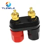 1pcs  Banana plugs Couple Terminals Red Black Connector Amplifier Terminal Binding Post Banana Speaker Plug Jack ► Photo 2/4