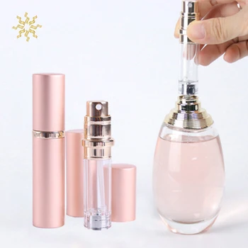 

5ml Mini Can Be Filled Portable Travel Convenient Air Atomizer Perfume Bottle Spray Bottle Cosmetic Container For Traveler K802