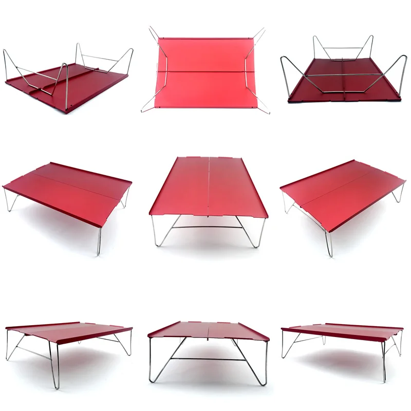 Portable camping table portable desk