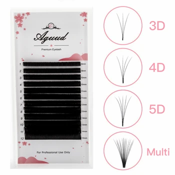 

AGUUD Easy Fan Lashes Blooming Volume Eyelash Extension Fast Self-fanning Volume Lashes Automatic Flowering Eyelash Extension