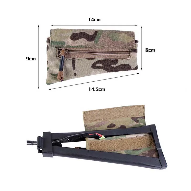 AK Triangle Stock Pouch - RD