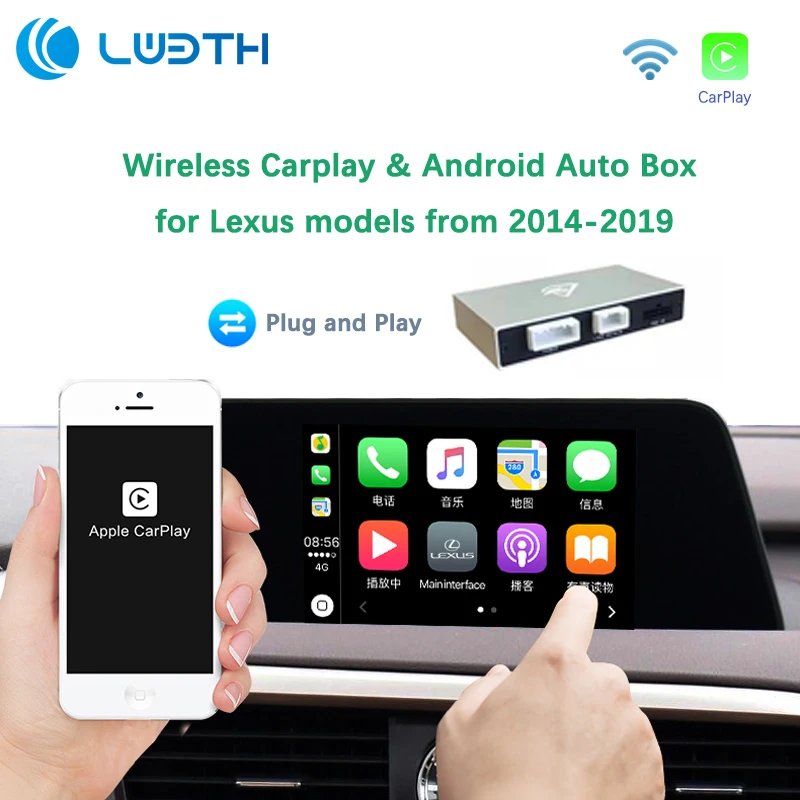 

Wireless Carplay & Android Auto Upgrade module for Lexus models from 2014-2019