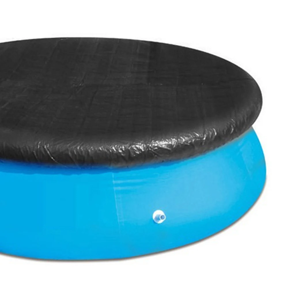  Quality PVC Swimming Pool Cover Round Sheet Above Ground Swimming Pools Frame Protector Tent Boat Canopy Tarpaulin Tarp 366cm 