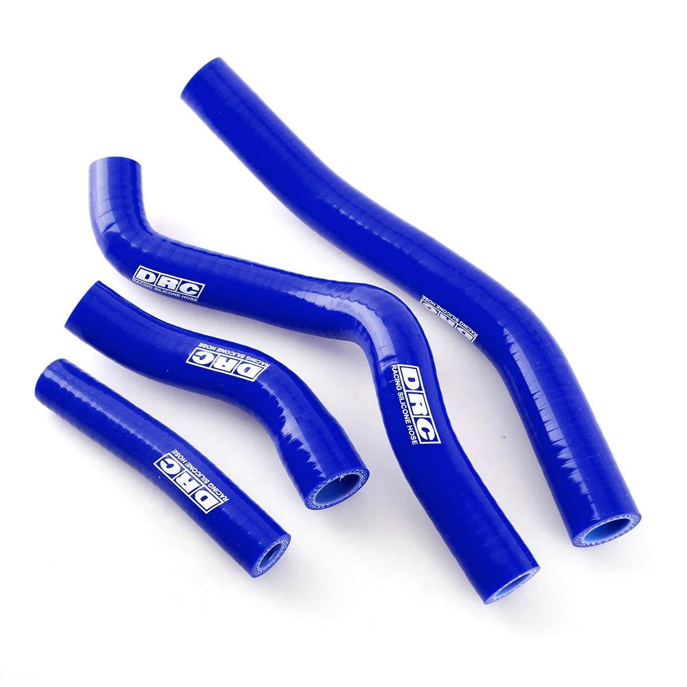 For YAMAHA WR200F Motorcycle Dirtbike Radiator Coolant Silicone Hose Dirt Bike WR 200F 200 F Water Pipe Motocross Part - Цвет: Blue