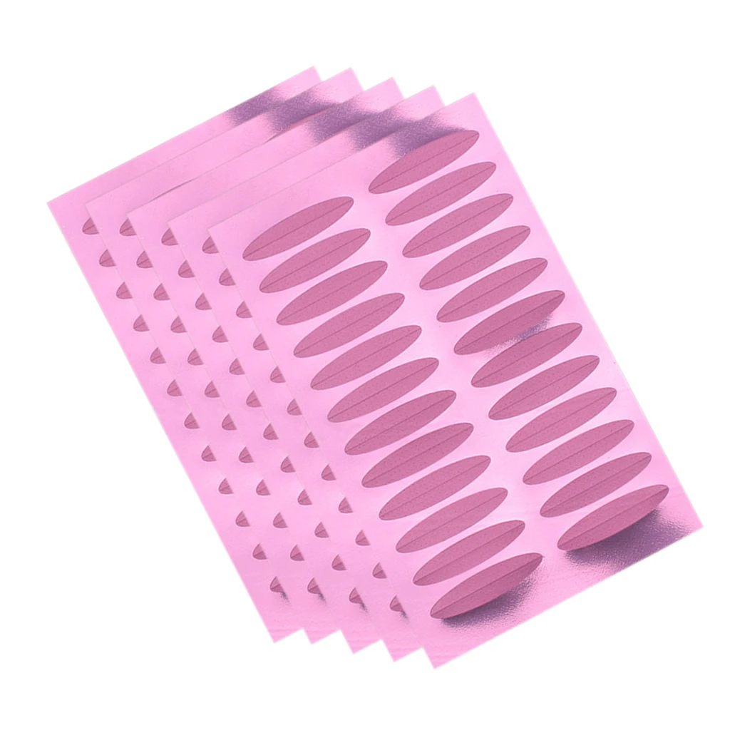 120 Pair Waterproof Lace Double Eyelid Strips Uneven Eye Lifting Tapes Stickers
