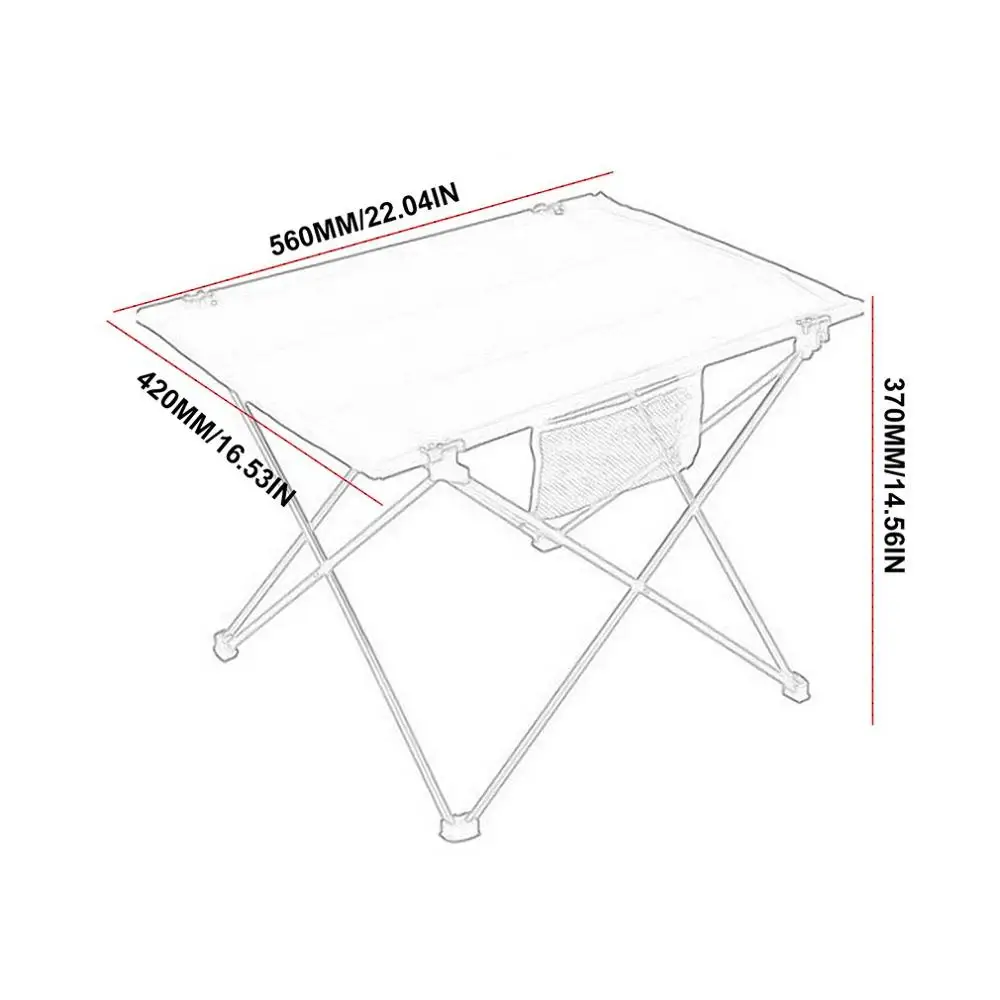 Наружная ткань Настольный складной стол портативный кемпинг стол для киоска наружная алюминиевая скатерть для пикника