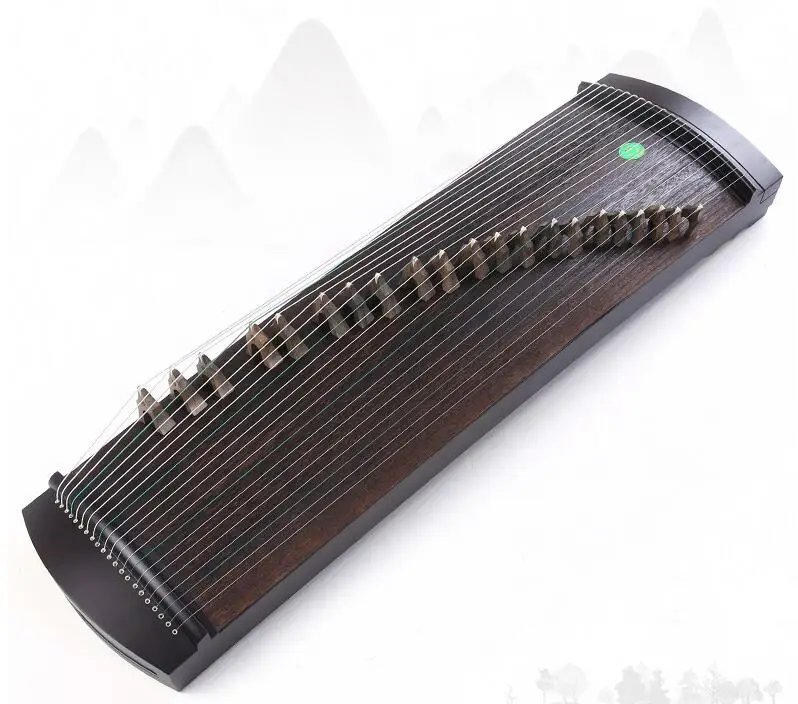 Профессиональный 21 струнный китайский zither белая сосна из массива дерева guzheng профессиональные копки вставки из цельного дерева u zheng zither