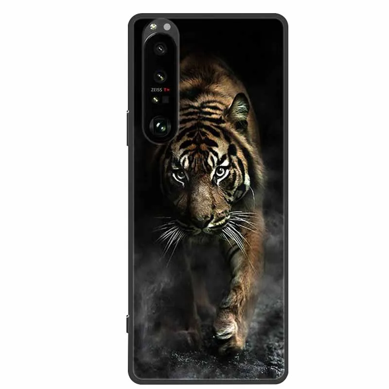 Black Silicone Soft Back Cover Case, Slim Protective Phone Case