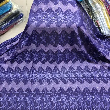 

5Y Swiss lace fabric 2020 heavy beaded embroidery African lace fabrics 100% cotton fabric Swiss voile lace in Switzerland PL0872