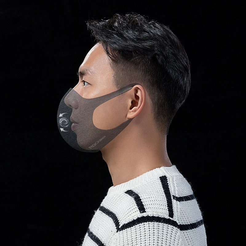 ROCKBROS PM2.5 Пылезащитная маска для езды на велосипеде с фильтром ветрозащитная