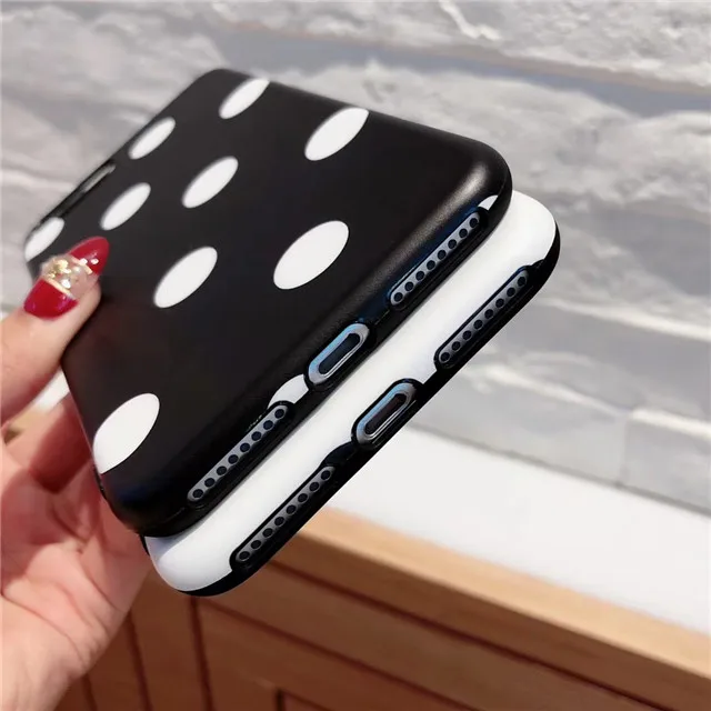 HD закаленное стекло для Apple iPhone 7 Plus 6 6s Plus протектор экрана для iphone 8 Plus точка шаблон IMD Мягкий ТПУ чехол для телефона
