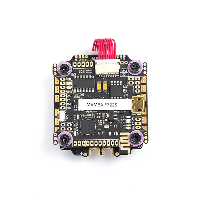 Diatone Мамба F722S Betaflight Контроллер полета OSD 5 В/9 V 2A BEC& 506 50A с диагональю экрана 3-6S Blheli_32 Dshot1200 FPV Racing безщеточный ESC
