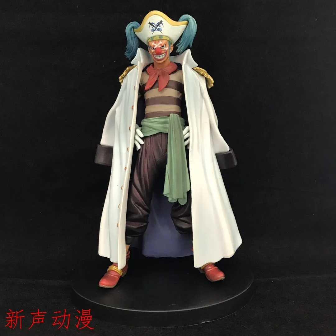 

Anime One Piece DX7 Great Route Men Group Vertical Type Prize Figure Clown Bucky Garage Kit