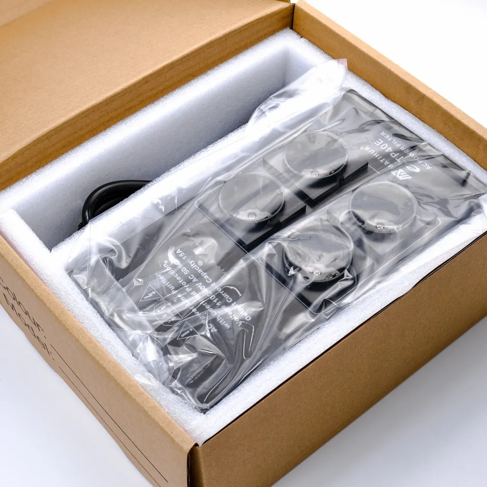 Filtro de Energia Purificador de Energia Proteção contra Surtos Elétricos com Entradas ac e Ruído para Áudio Padrão Matihur eu E-tp40e - Image 6