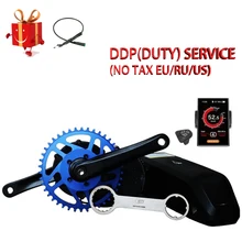 48V750W дизайн Bafang/8fun BBS02B Середина кривошипно-приводной двигатель наборы C965 ЖК-дисплей Электрический велосипед ebike наборы мм G320.750