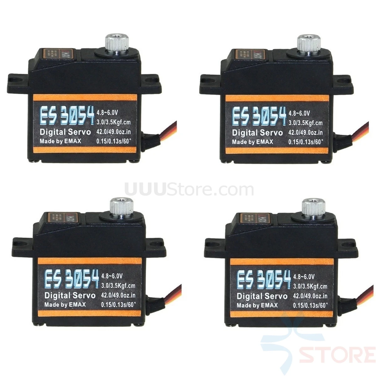 Emax Es3054 Digital Metal Servo For Believer Uav 1960mm Rc Helicopter Epo  Airplane - Parts & Accs - AliExpress