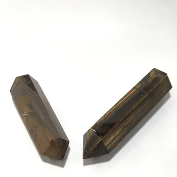 

High Quality Tiger Eye Point Shape Stone Hand Crafted & Polished For Gift &Home Decor WT
