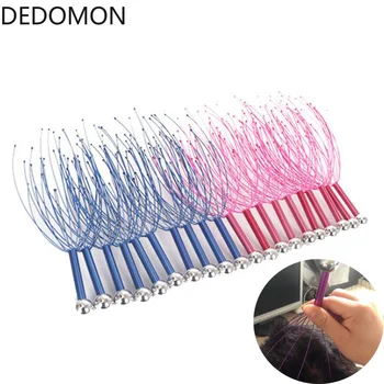 

Scalp Head Massager Neck Body Back Massage Muscke Relaxtion Hand Held Octopus Claw Massager Pain Relief Skin Care massageador