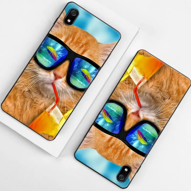 09 Для Redmi 7A 7Pro тонкие силиконовые чехлы для телефонов Xiaomi Redmi K20/K20 Pro мягкая задняя крышка для Redmi Go 8Pro S2 черный матовый корпус - Цвет: 09