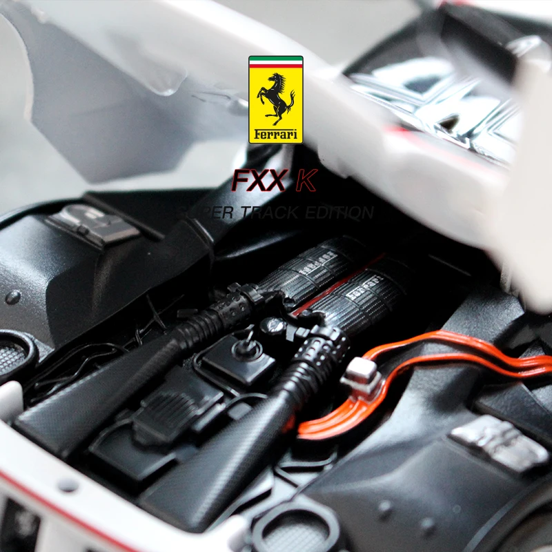 Bburago 1:24 Ferrari FXXK 75 модель автомобиля литье под давлением Металлическая Модель Детская игрушка бойфренд подарок имитация сплава коллекция автомобилей