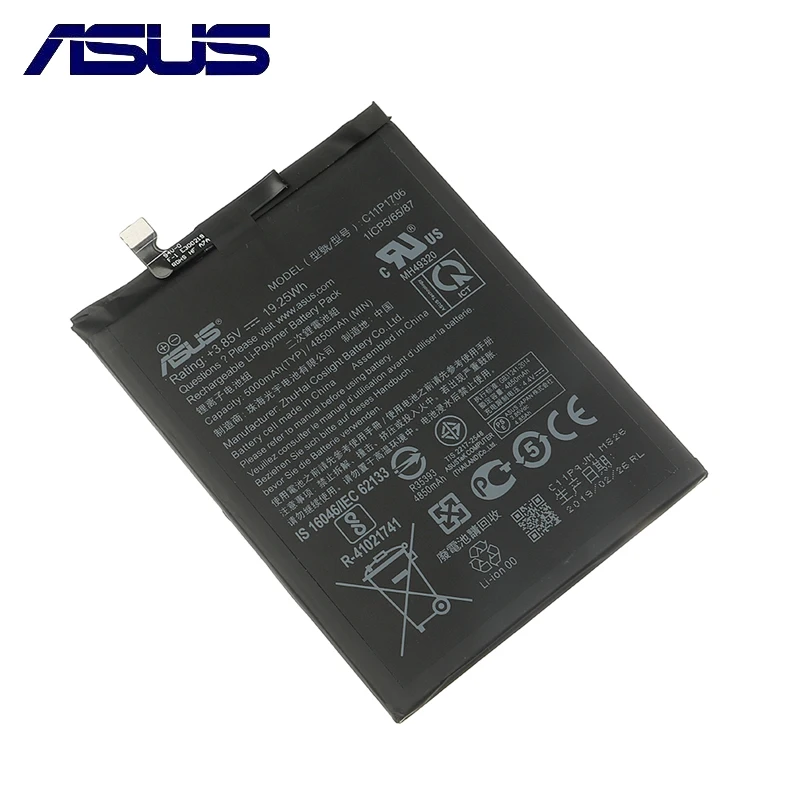 

ASUS 100% Original C11P1706 5000mAh New Battery For ASUS Zenfone Max Pro M1 6.0 Inch ZB601KL ZB602KL X00TDB X00TDE high quality