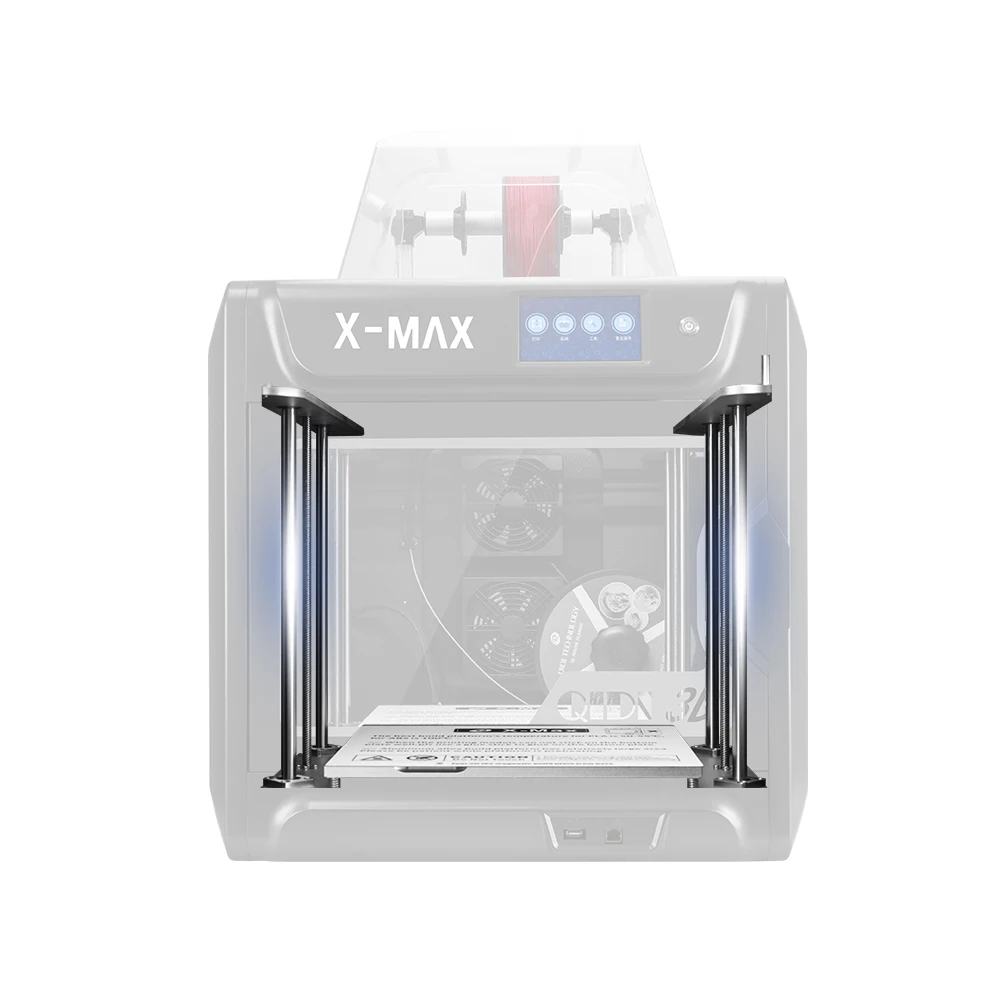 QIDI большой размер 3д принтер,3d принтер X-max, 300*250*300, PLA TPU PC PETG нейлон