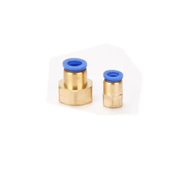 

Pneumatic quick plug gas pipe quick connector metric internal thread straight pcf4 / 6-m5pc8-m6 / M8 / m10m12m16