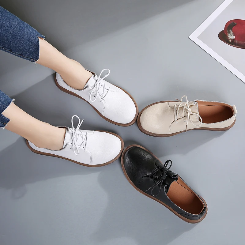 2020 Summer Big Size  Microfiber PU Flat Shoes Square Toe Comfortable Casual Ballet  Women Shoes Patent Leather Platform Shoes