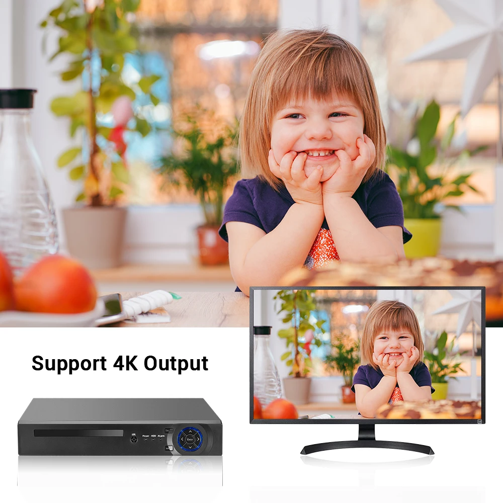POE NVR 500万画素 8TB迄対応 48V給電「POE-NVR8.A」 8-CHANNEL NVR NETWORK VIDEO RECORDER WITH PoE - Gyration